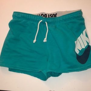 Nike sweat shorts